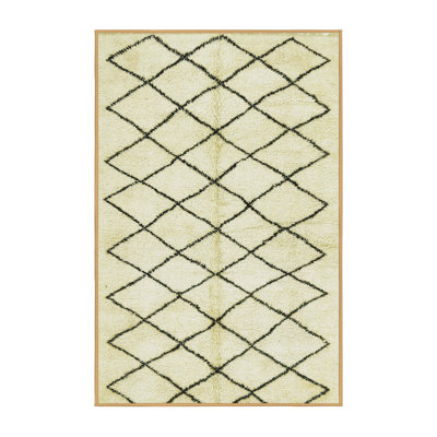 Tapis décoratif multicolore à motif abstrait