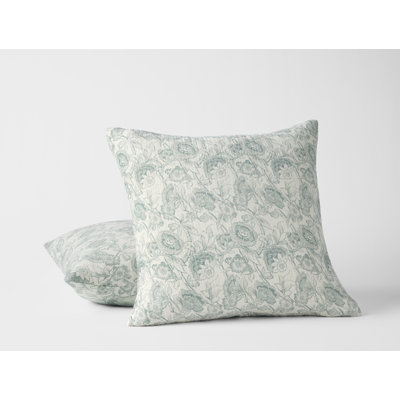 Balboa Organic Print Reversible Throw Pillow