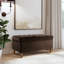 Banc de rangement à couvercle rabattable rembourré-96678456