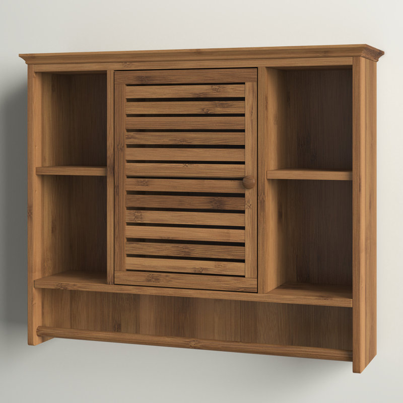 Wentworth Solid Wood Bathroom Cabinet, Natural