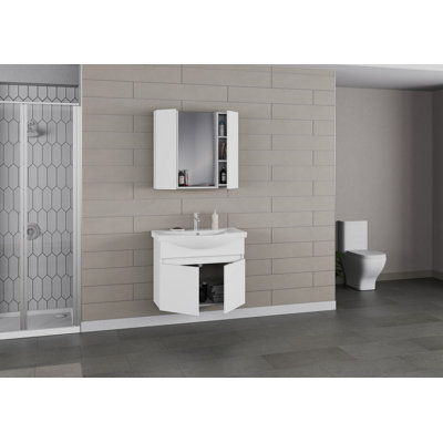 Bathroom Furniture Set (2 Pieces)