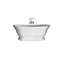 Aurora 67.38'' L Soaking Bathtub