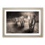 Trio of Elephants in Abstract - Picture Frame Graphic Art Print-55765056-55765059