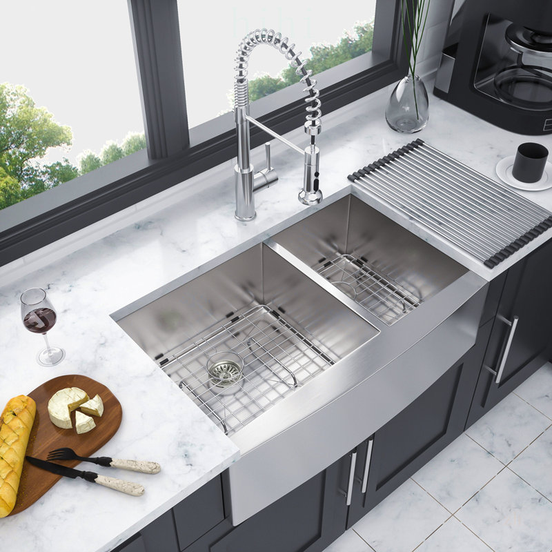 Double Bowl Stainless Steel Kitchen Sink