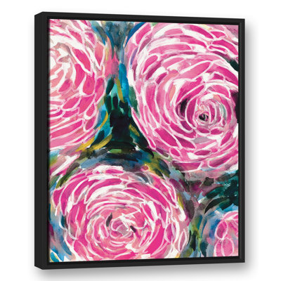 " Painterly Pink Flower "