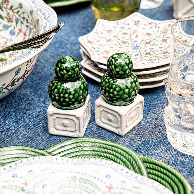 Berry And Thread Topiary Salt And Pepper
