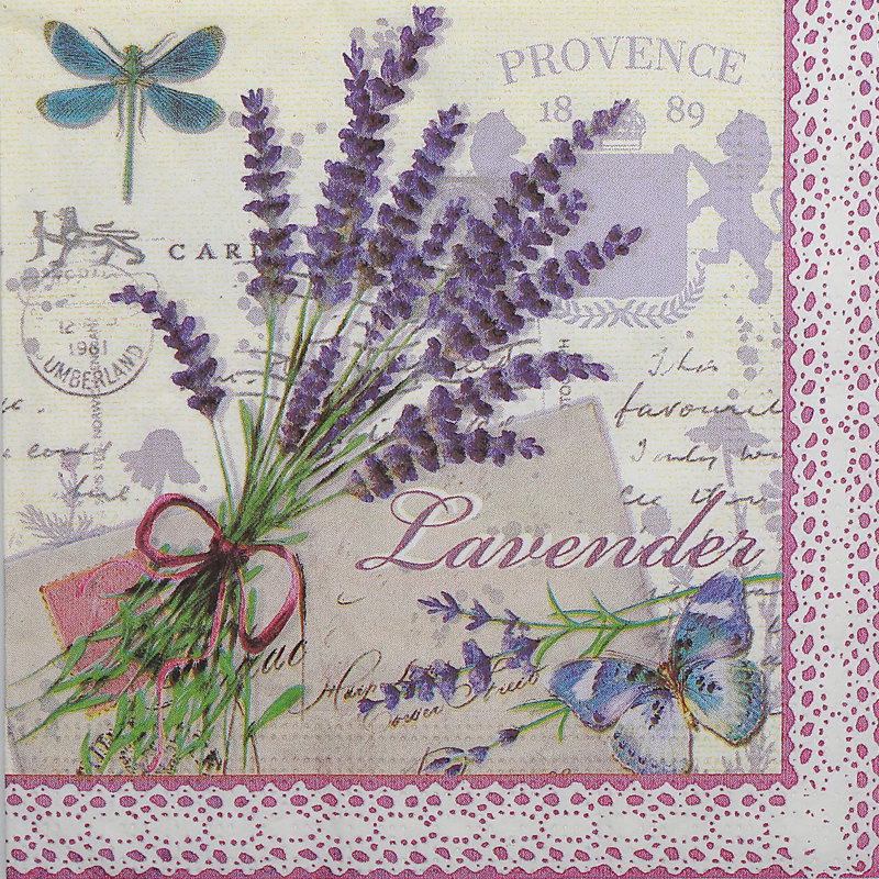 Paper Floral Napkin