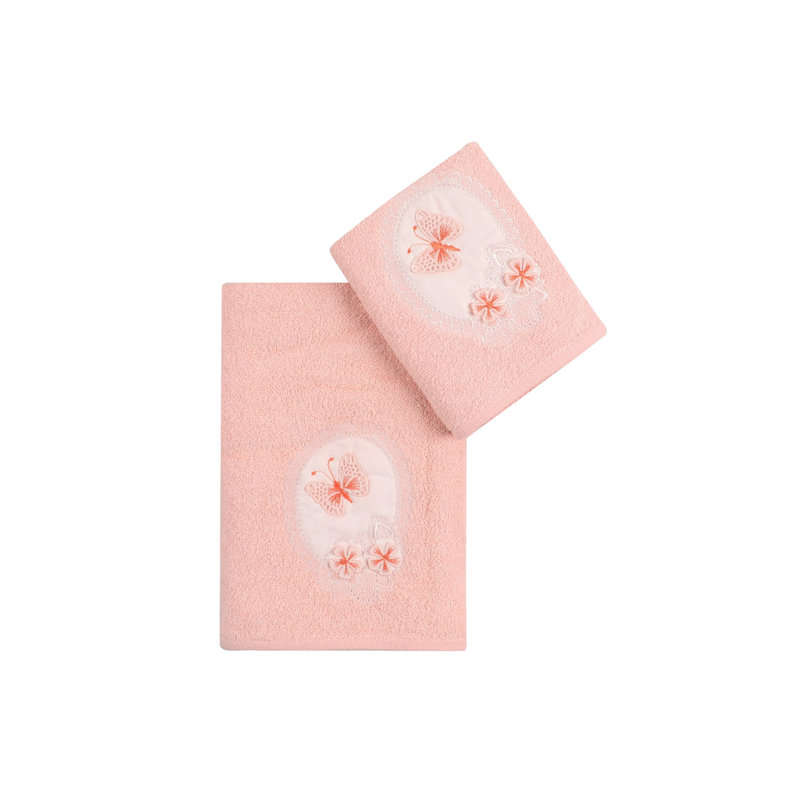 Ensemble de serviettes 2 pièces, Pêche