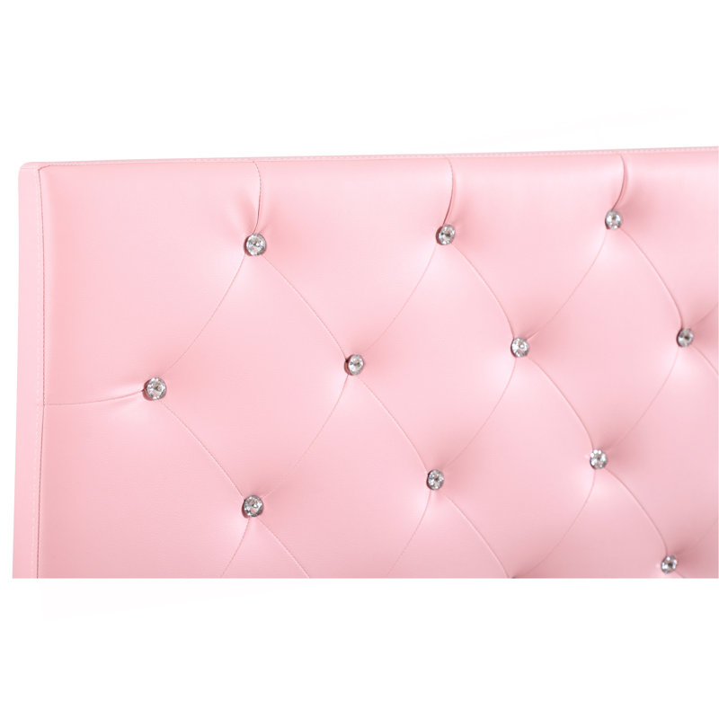 Twin Headboard , PINK, Twin, Pink