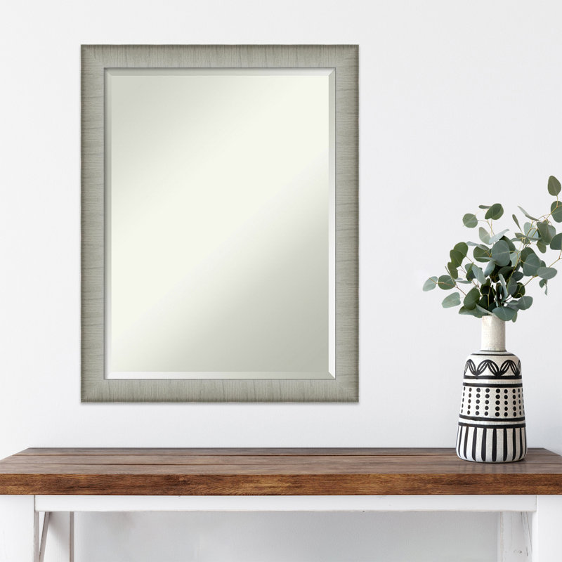 Jonnie Wall Mirror, Nickel, 27" x 21"