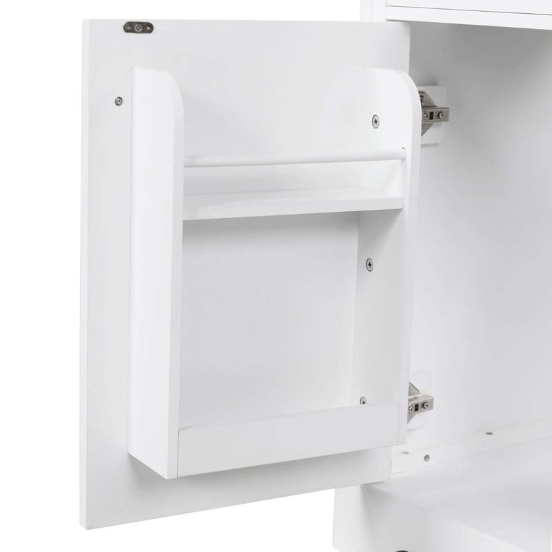 Meuble-lavabo simple avec comptoir Sharitha 30