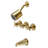 Kingston Brass Concord Triple-Handle Tub and Shower Faucet-50199400