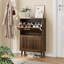 Armoire à chaussures 23,6 po en noyer