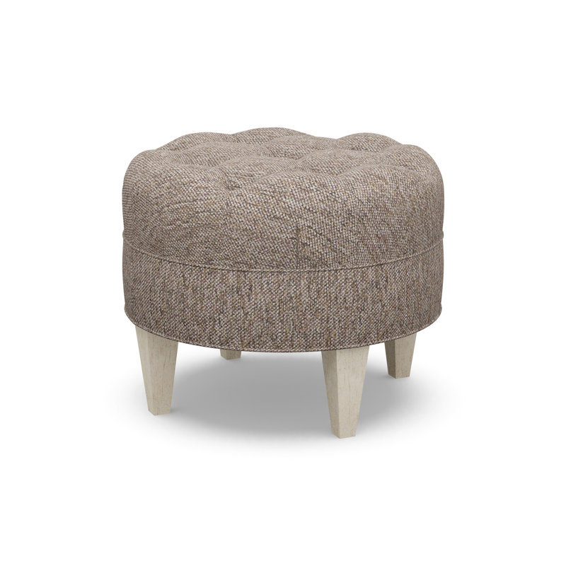 Round Ottoman, 2243-80, Sandstone