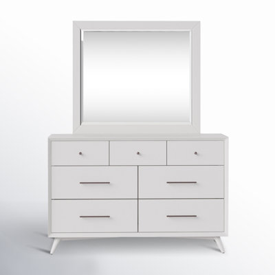 Williams 7 - Drawer Dresser with Mirror