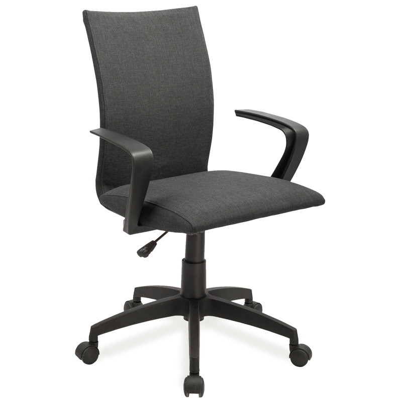 Chaise de travail Sparacino, Noir