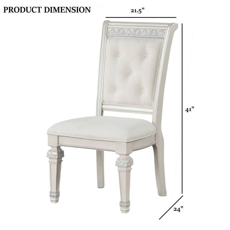 Chaise de salle à manger 2 pièces
