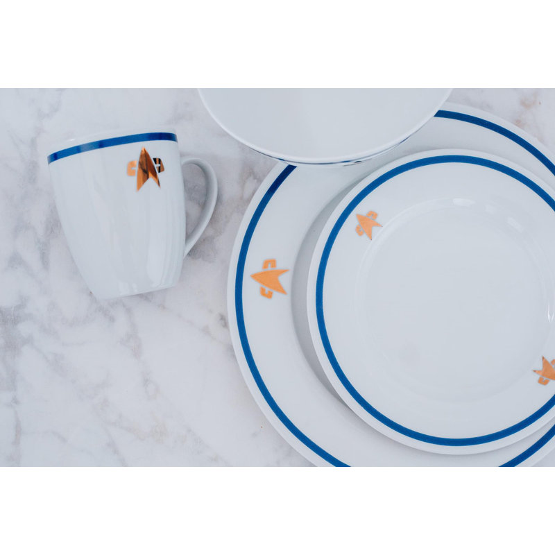 Piece Ceramic Dinnerware Set - Service for 4