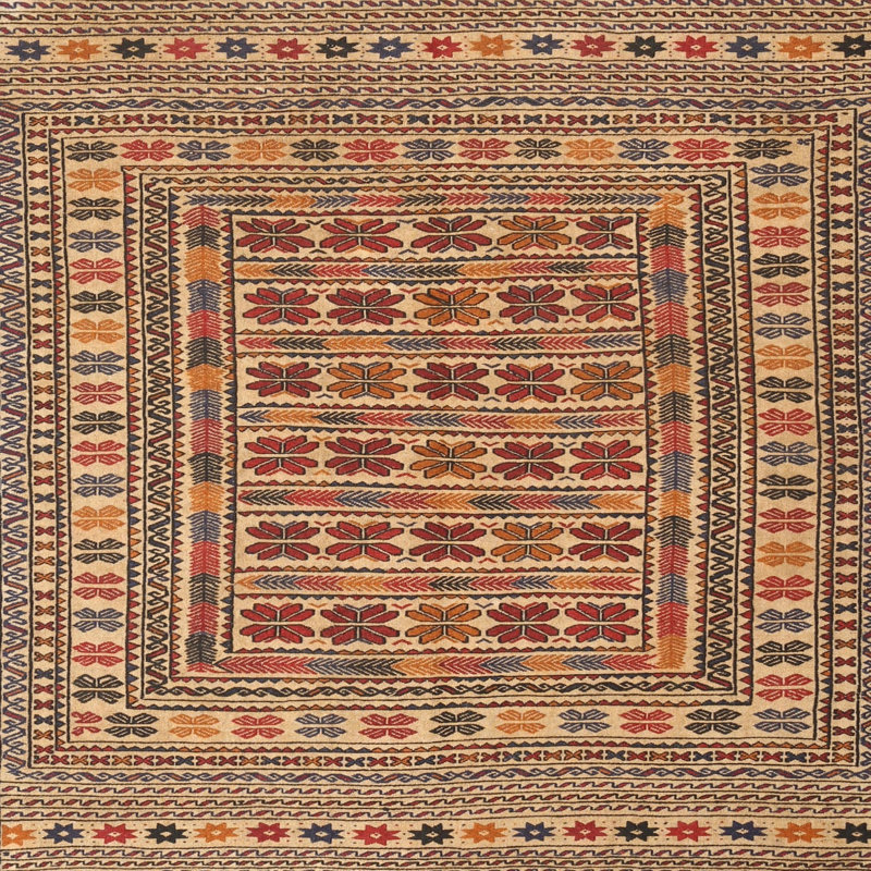 Southwestern Indoor Rug, Square 8'
