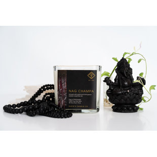 Nag Champa Scented Jar Candle