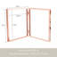 Cadre en métal flottant articulé avec verre véritable-984702069-984702030