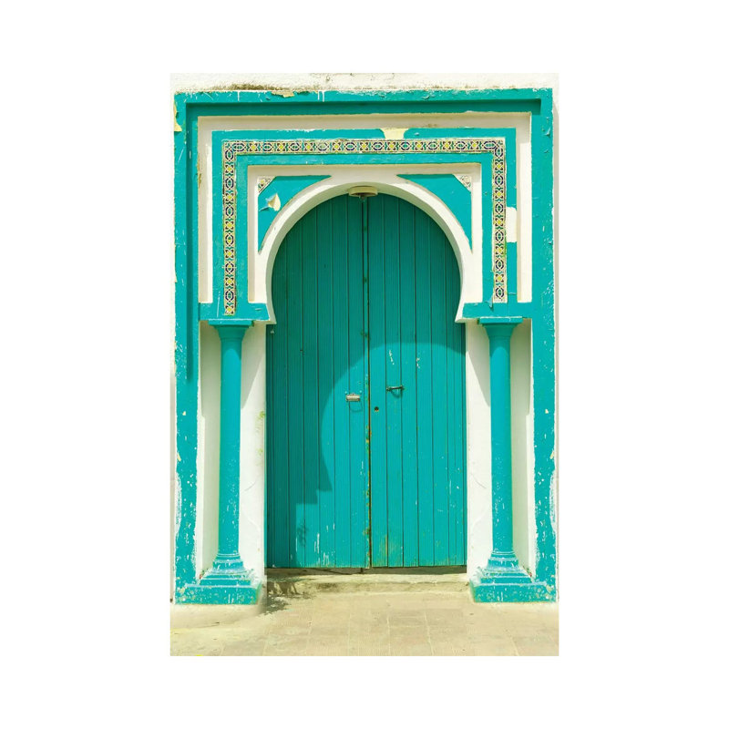 Tunisia Door by Danita Delimont - Print on Canvas, Wrapped Canvas, 20.32 cm H x 30.48 cm W
