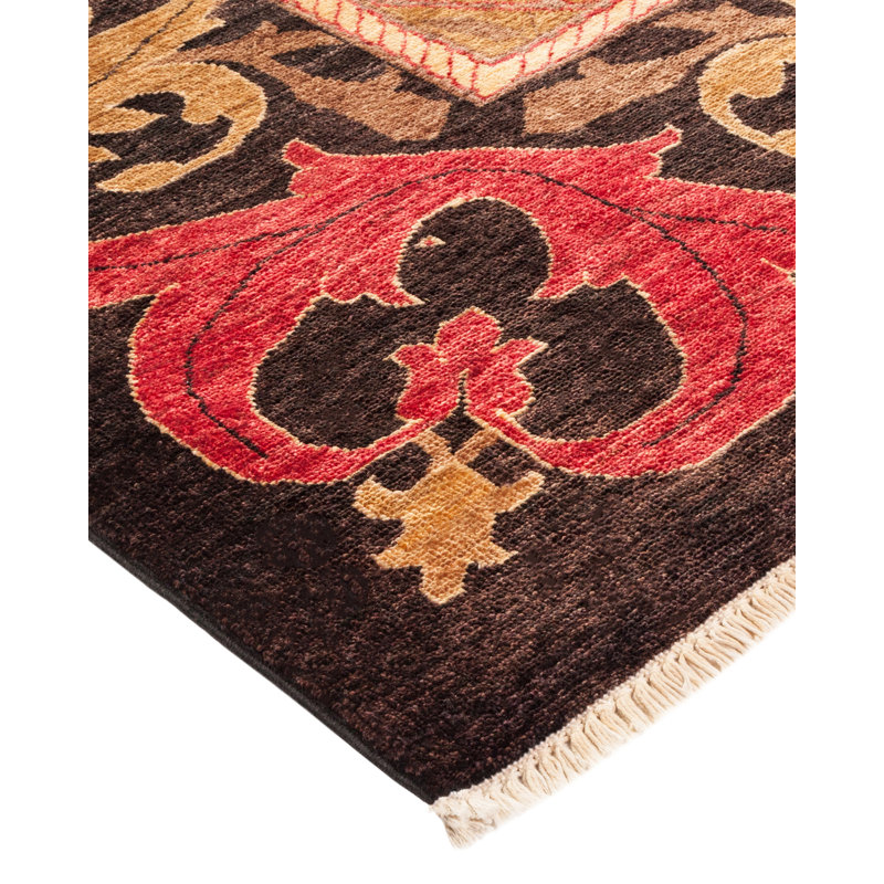 Arts & Crafts One-of-a-Kind 10' 1" X 13' 2" Hand Knotted Area Rug