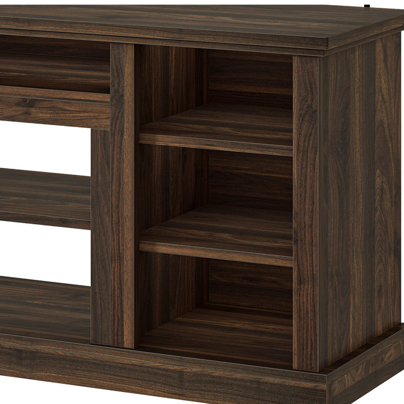 Meuble télé 70 po Farmhouse, Brown
