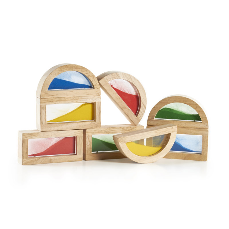 Sand Rainbow Blocks Learning Toy