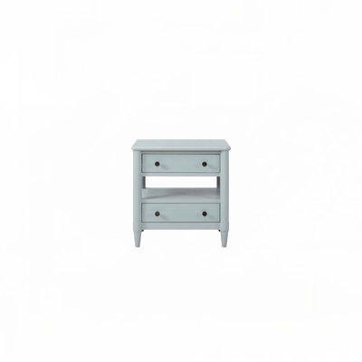 Table de chevet avec 2 tiroirs