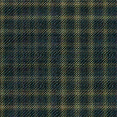 Tapis rayé en laine noir / vert forêt / brun clair