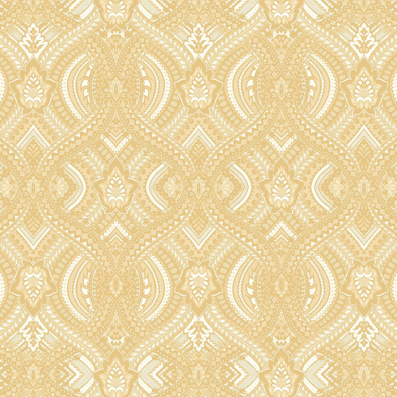 10m x 50cm Matte Wallpaper Roll, Yellow