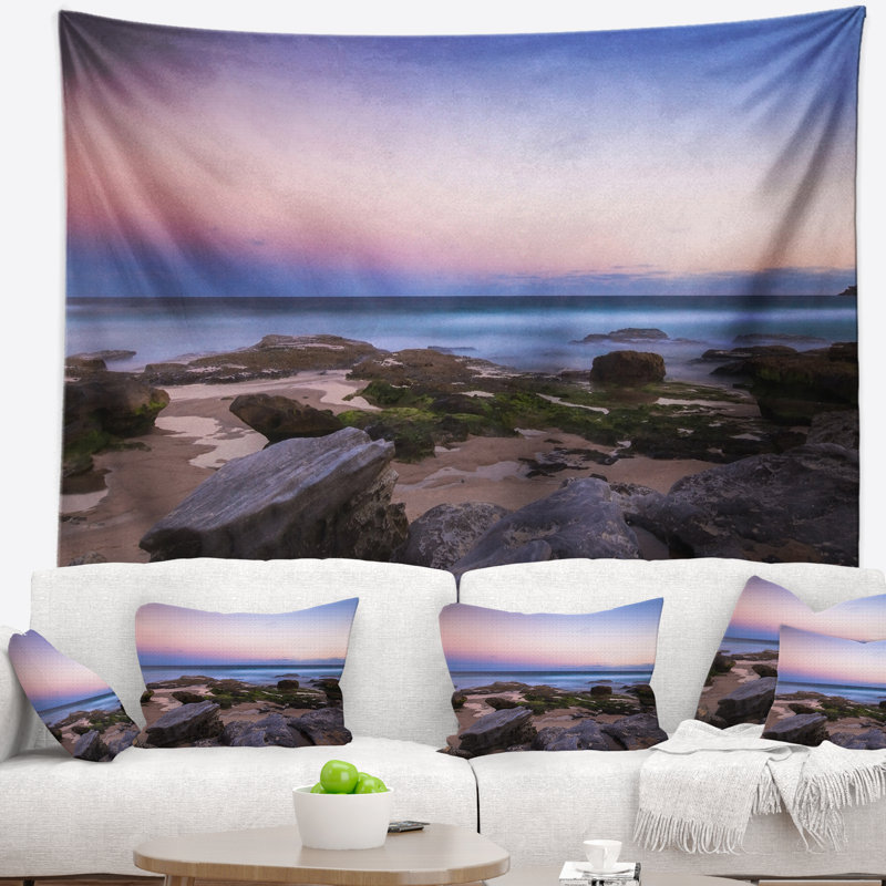Tapisserie panoramique Maroubra Beach at Sunset, H 68 po x l 80 po