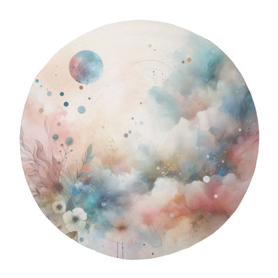 Tapis fantaisie tressé