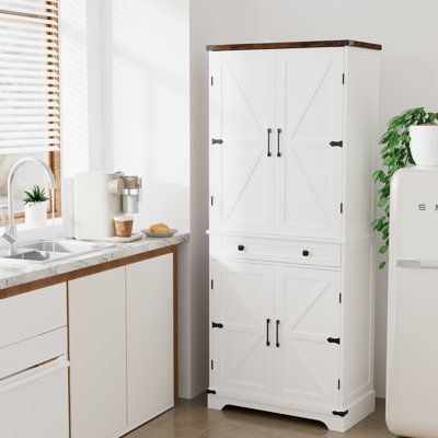29" Wide 6-Tier Storage Cabinet - Organizer For Pantry, Laundry Room, Garage & Closet by Ophelia & Co.