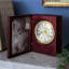 Portrait Book Table Clock