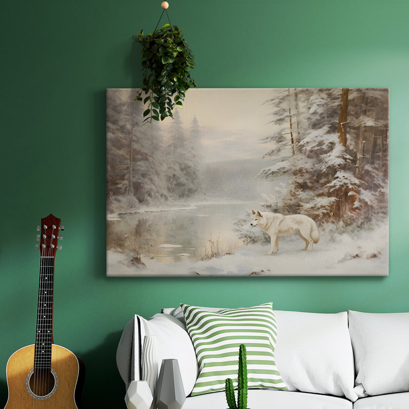 «Vintage Landscape - DCCCXXXI», reproduction d'art sur toile, H 33 po x l 49 po