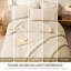Ensemble de couvre-lit 3 pièces XAKING - Ensemble de courtepointe légère en microfibre réversible et respirante avec 2 taies décoratives-128874243-129490994