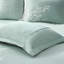 Housse de couette très grand / très grand - 100% coton avec broderie corail et bordure découpée-128745246