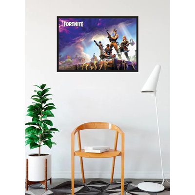 Fornite Zombies - impression d'un cadre photo sur papier
