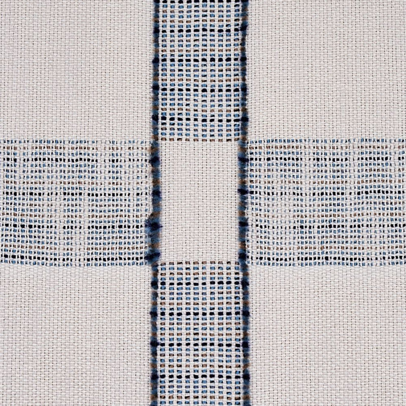 Tissu à carreaux Elko, Indigo