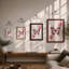 Butterfly in Bloom Botanical - Framed Print-1022626066-1022626078
