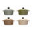 Creative Co-Op 4 Piece Stoneware Bakeware Set