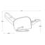 Chaise berçante inclinable 30 po-185869426