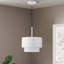 Luminaire suspendu blanc 1 lumière Acklin-117592172-117592178
