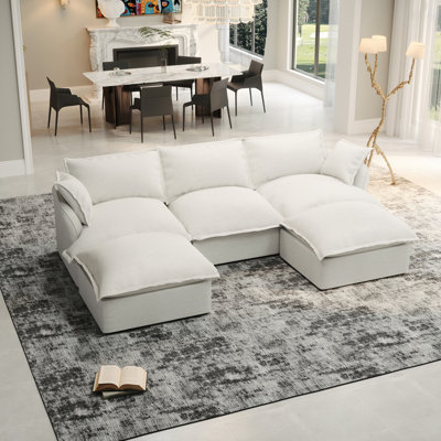 Upholstered Sofa, Cloud Sofa Modular Sectional Sofa Couch