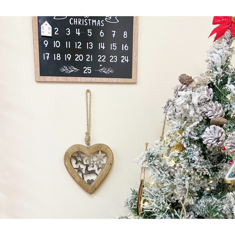 Reindeer Wall Decor on Wood