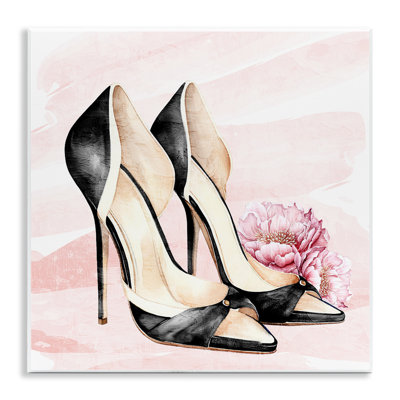 Plaque murale Glam Time Heels, design par Kim Allen