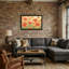 Plantes et fleurs, coquelicots, impression sur toile-393535503