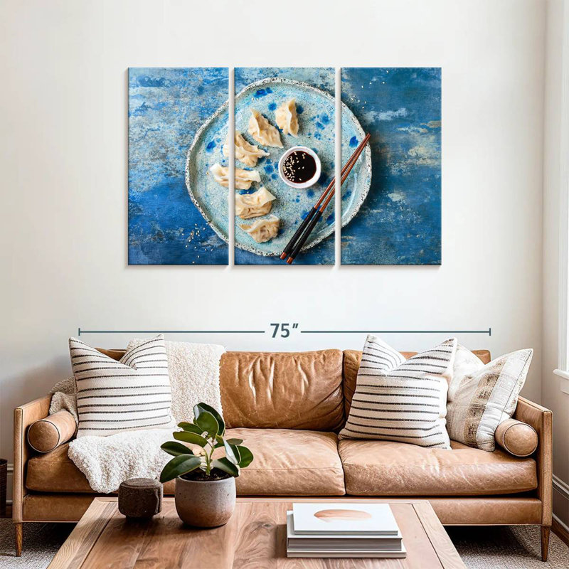Yarlin Steamed Dumplings, 36" H x 57" W